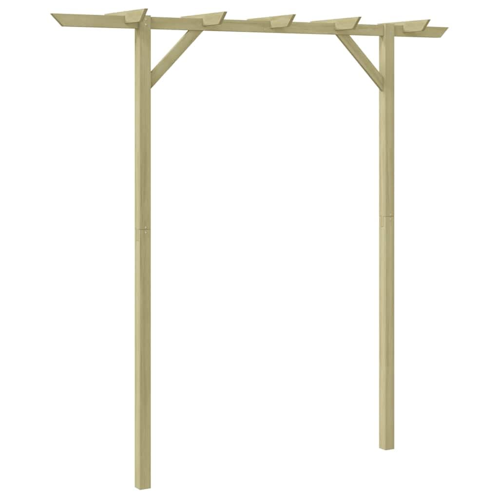 Drewniana pergola ogrodowa 205x40x203 cm