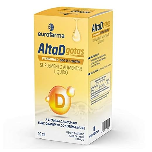 Alta D Vitamina D 500Ui/Gota 10mL