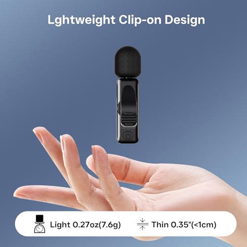 Microphone cravate sans fil Mini Mic Pro pour éliminer les bruits de fond - 7