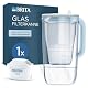 Brita-Wasserfilter Brita Glas Wasserfilter-Kanne Hellblau (2,5l)