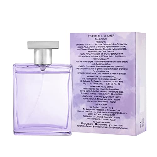 AND Ethereal Dreamer Eau De Parfum 100Ml Long Lasting Scent Citrus Spray Gift For Women Crafted By Ajmal - Image 6