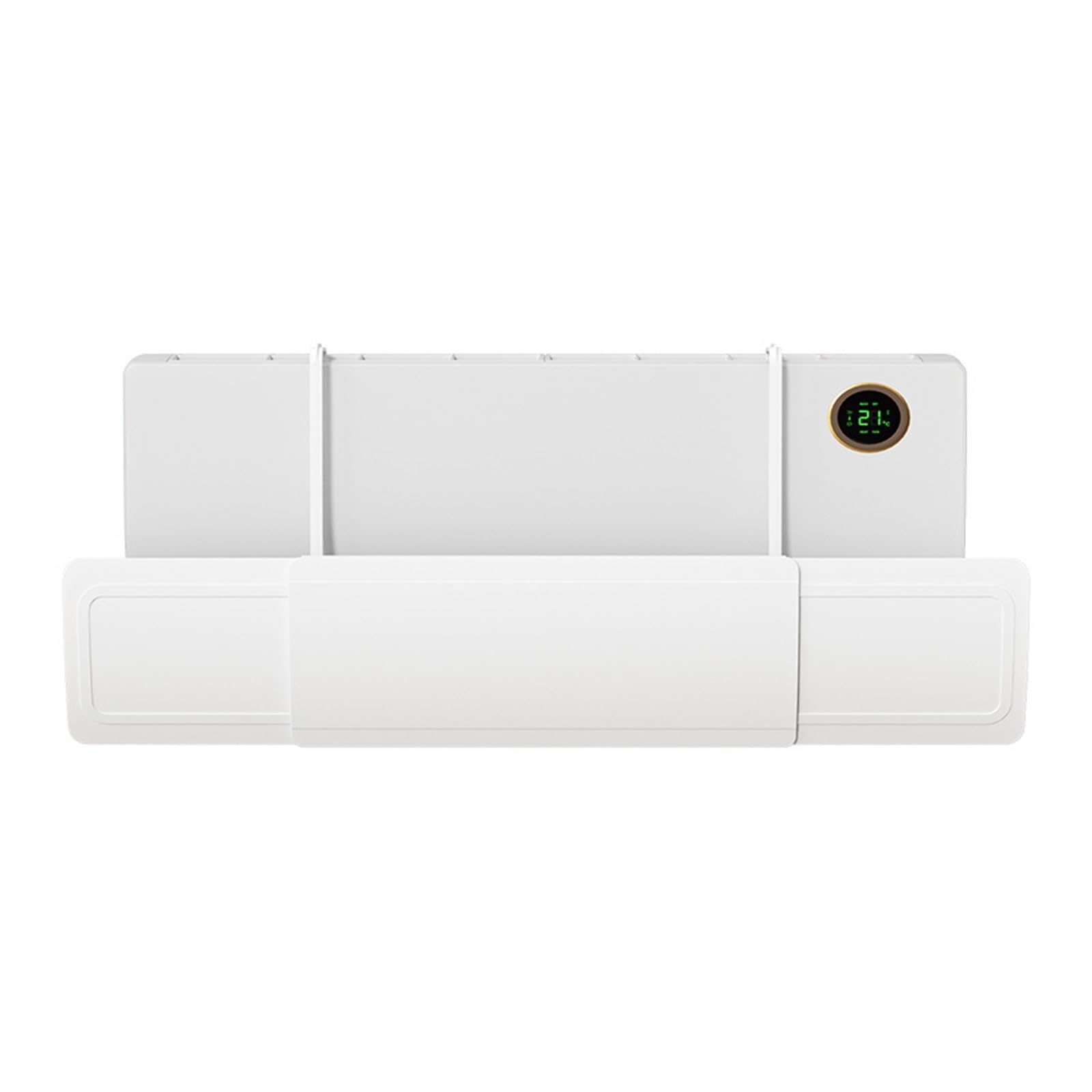 Juskaqzyi White Ac Vent Air Diverter Retractable Air Conditioning Deflector