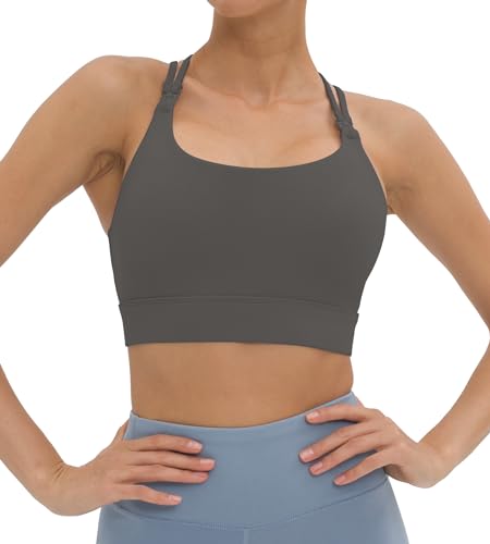 Image of V VOCNI Nursing Bras for Breastfeeding Maternity Sports Bras Tank Top Sexy Workout Yoga Pregnancy Bra