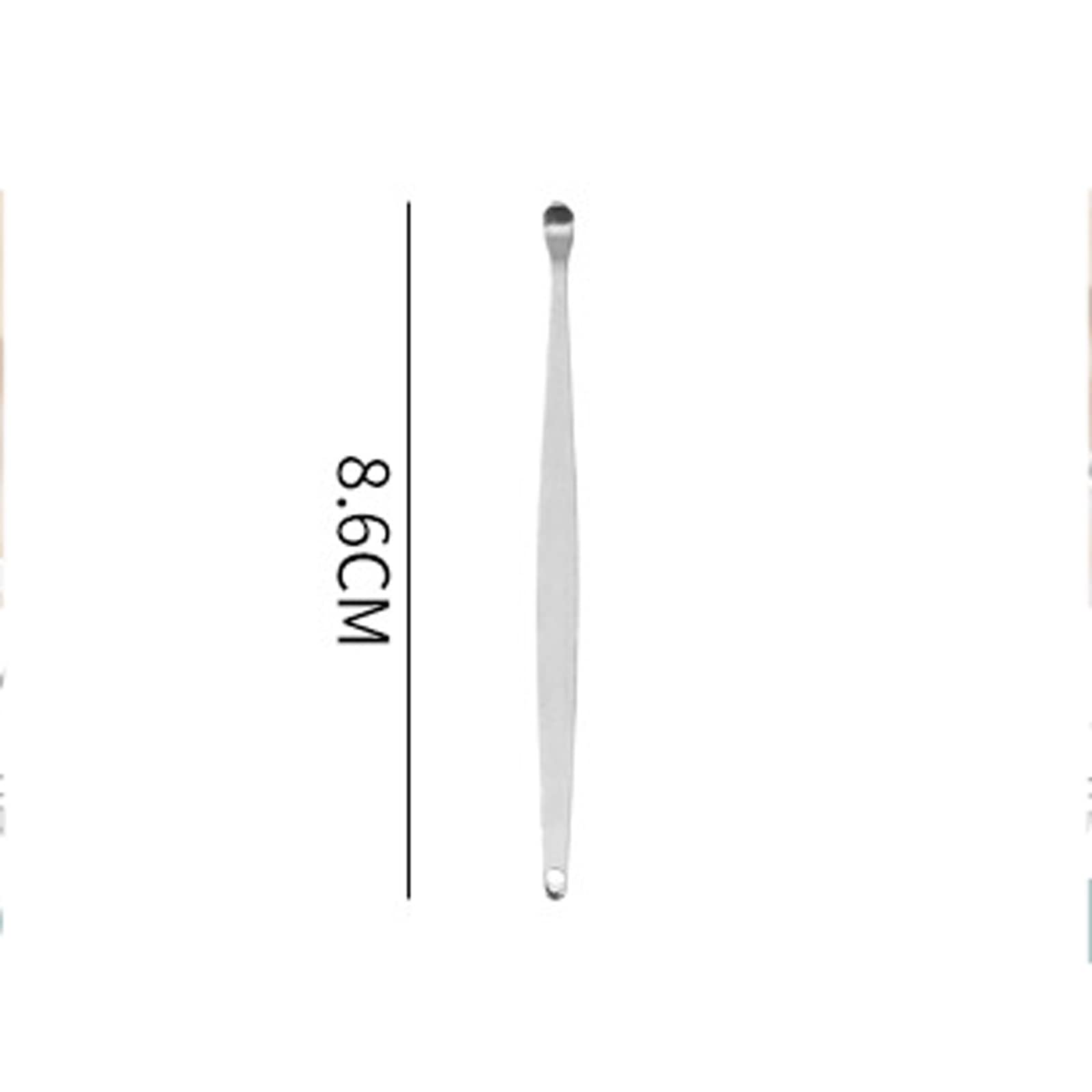 Prodotti per la rimozione del cerume Pulitori per cerume per Le Orecchie Raccoglitori per cerume in Acciaio Inossidabile Curette per la Rim