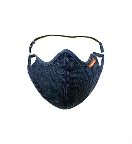Isafe 100% Cotton 7 Layers Face Mask With Anti-Dust, Washable, Breathable, And Reusable Mask For Men & Women (Pack of 1) Blue-image-38