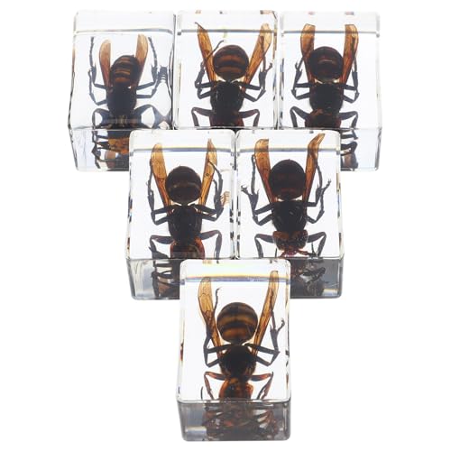 Pisapapeles de resina forma de avispa YARNOW pack de 6 unidades