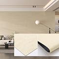 3D Wall Panels Peel and Stick – 23.82"x110" PVC Faux Travertine Texture, Self Adhesive Waterproof Wall Covering, DIY Accent Wall, Sofa Background Backsplash & Modern Home Decor, Covers 18 sq.ft