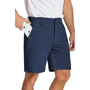 COOFANDY Herren Shorts Leicht Sommer Golf-Shorts für Male Anzugshorts mit Taschen