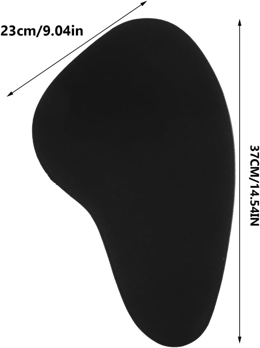 Reusable Sponge Butt Lift Pads Hip Thigh Enhancer Inserts for Women Underwear Natural Curves Comfortable Fit 2 Pack 14.56X9.05X0.78In Black