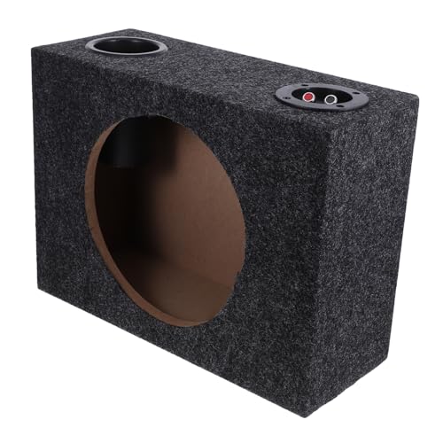 MOLUCKFU Enclosure for Car Subwoofer 10 Inch Audio Sub Box Easy Installation and