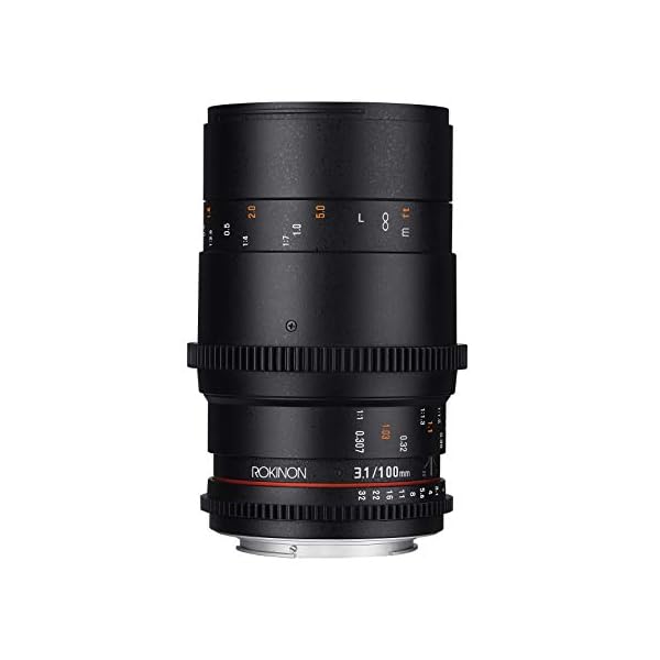Rokinon Cine DS 100 mm T3.1 ED UMC Vollformat-Teleobjektiv für Olympus, Panasonic und BlackMagic Micro Four Thirds Kameras – Bild 3
