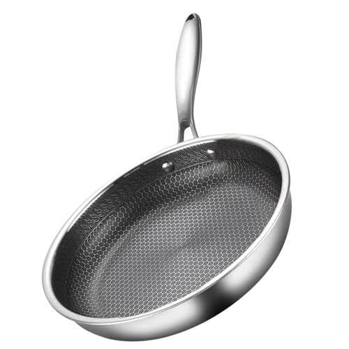 Wok de acero inoxidable con revestimiento antiadherente miniatura 1