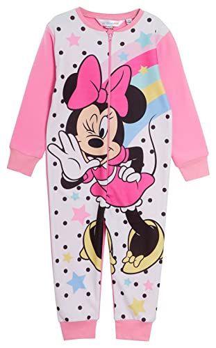 Pyjama Tout en Un Filles Minnie Mouse : Le Vêtement de Nuit Polaire Idéal pour l'Hiver Cocooning