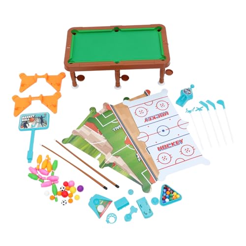 TOYANDONA Mini Mesa De Billar Escritorio De Mesa De Billar De Bolas De Multijuegos Interior