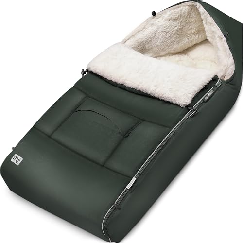 MONZANA® Saco Silla de Paseo Universal Protección Invierno Cremallera Polar Térmico Antideslizante Cochecito Bebe Portabebés