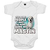 mastin del pirineo blanco Diseño exclusivo de Diver Bebé
