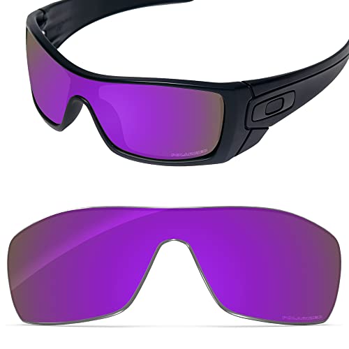Image of Performance Replacement Lenses Compatible with Oakley Batwolf OO9101 Polarized, UV Protection, Anti-Scratch