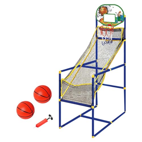 Maquina de baloncesto infantil Milageto que mejora coordinacion motriz