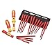 Price comparison product image Draper XP1000 19 Piece Precision Screwdriver Set | VDE Dual Insulated Interchangeable Blade | Electrical Tool Driver Set | Hand Tools Set | 81762