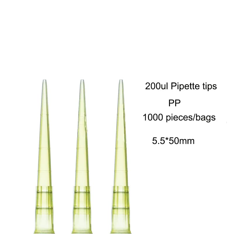 Puntali for pipette da 10 ul, 200 ul, 1000 ul, 5 ml, 10 ml, autoclavabili, puntali for micropipette da laboratorio, puntali for pipette in plastica(100pcs 5ml Tips)