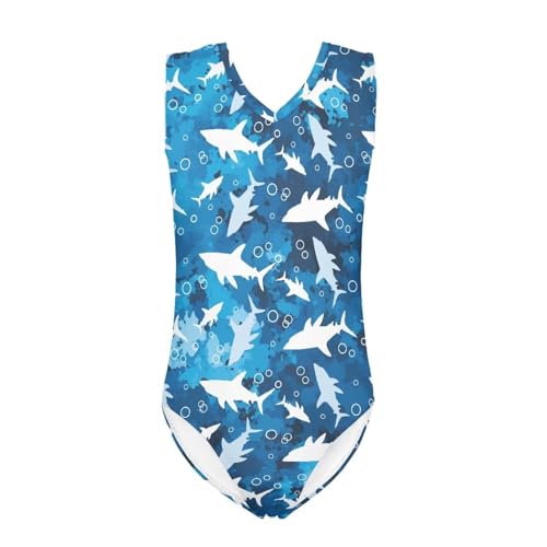Image of Cartoon Pattern Kids Girls Bathing Suits One Piece Swimsuit Soft & Quick Dry, 5-14Years