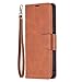 Produktbild Hülle für Xiaomi Poco X3 NFC Handyhülle Schutzhülle Leder PU Wallet Bumper Lederhülle Ledertasche Klapphülle Klappbar Magnetisch für Xiaomi Poco X3 NFC - ZIBF111249 Braun
