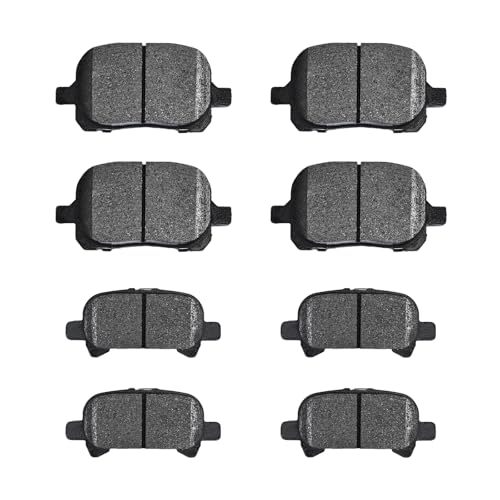 Image of Front Rear Ceramic Brake Pads Set D707 D828 Compatible with Toyota Avalon 2000-2004,Compatible with Camry 2000-2001,Compatible with Solara 2000-2003