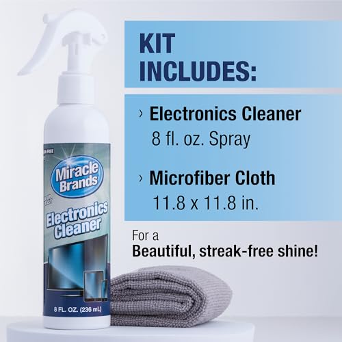 image for Miracle Brands MiracleSpray for Electronics Cleaning, Safe Multisurfac