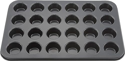 صينية خبز ميني مافن وكب كيك - طبقة غير قابلة للالتصاق لسهولة...