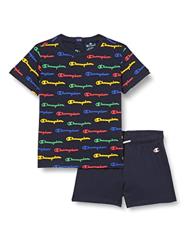 Ensemble t-shirt et short Champion Bébé garçon idéal pour les jeux d'été au parc