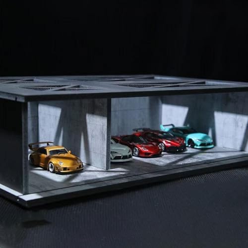 Vitrine de présentation 1/64 pour voitures collection haute finition - 2