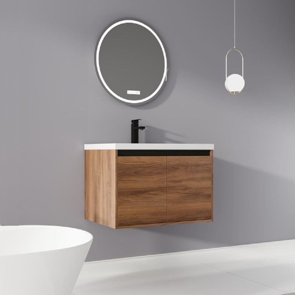 小物 NICENESS/DIZZY BROWN 30inch Amazon.com: CuisinSmart 30 Inch Bathroom Vanity with Resin
