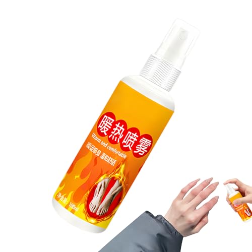 Calentadores de pies para mujer – 100 ml, suministros de calentamiento de tobillo autocalentable, niebla de calentamiento de pantorrillas, para el hogar, oficina, estudio, trabajo, eventos al aire