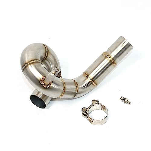 Silencieux d'échappement inox pour Kawasaki ZX6R Z750 avec adaptateur durable