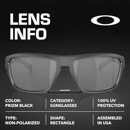 Image of Oakley SPLIT SHOT OO9416 Rectangle Shape Sunglasses w /Official Eyewear Kit | Men's Sunglasses