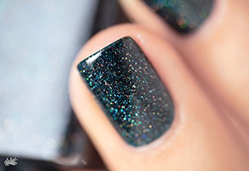 Image of ILNP Mountain View - Forest Green Holographic Nail Polish