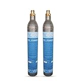 Un cilindro de CO2 suficiente para hasta Aprox 60L gesprudeltes agua