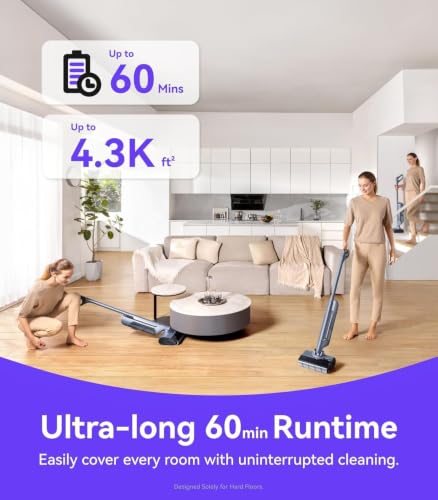 Image of NARWAL S20 Pro Cordless Vacuum Mop with Self-Cleaning, Wet Dry Vacuum Cleaner for Hard Floors, Ideal for Families with Kids and Pets