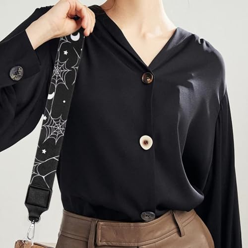 Image of Jeiento Wide Purse Strap Wide Shoulder Strap Adjustable Replacement Belt Soft Guitar Shoulder Straps for Women Girls Gifts