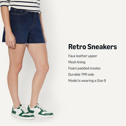 Image of Amazon Essentials Women's Low Top Court Sneakers with Padded Collar