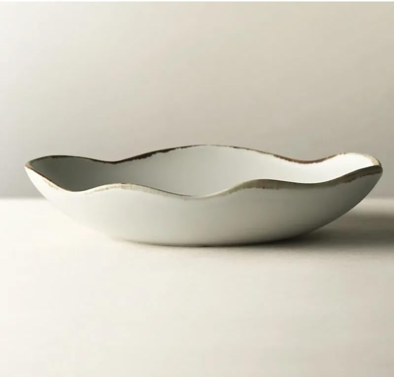 Dessert Plates Vintage Ceramic Deep Plate Salad Plate Soup Plate Fish Plate Dessert Plate Restaurant Dessert Plate