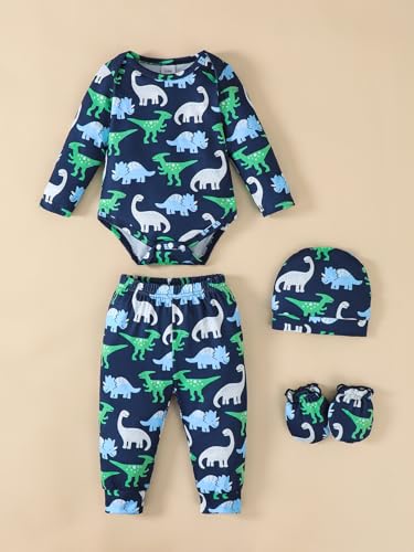 Image of Baby Layette Sets Unisex Newborn Baby Boys Girls Essentials Gift Set 16-Piece Infant Baby Outfit Clothes
