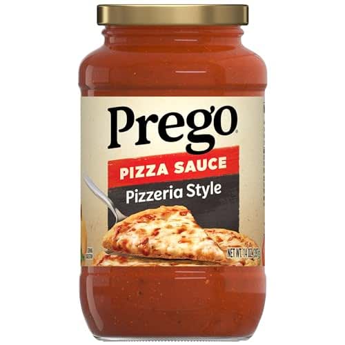 Prego Pizzeria Style Pizza Sauce, 14 oz Jar