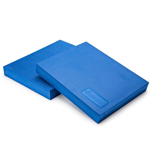 Image of StrongTek Extra Wide Foam Balance Pad for Physical Therapy, 19 inch X 15.8 inch X 2.4 inch, High-Density TPE Foam Pad for Exercise, Enhanced Stability, Core Strength, Non-Slip & Water-Resistant, for Fitness, Yoga