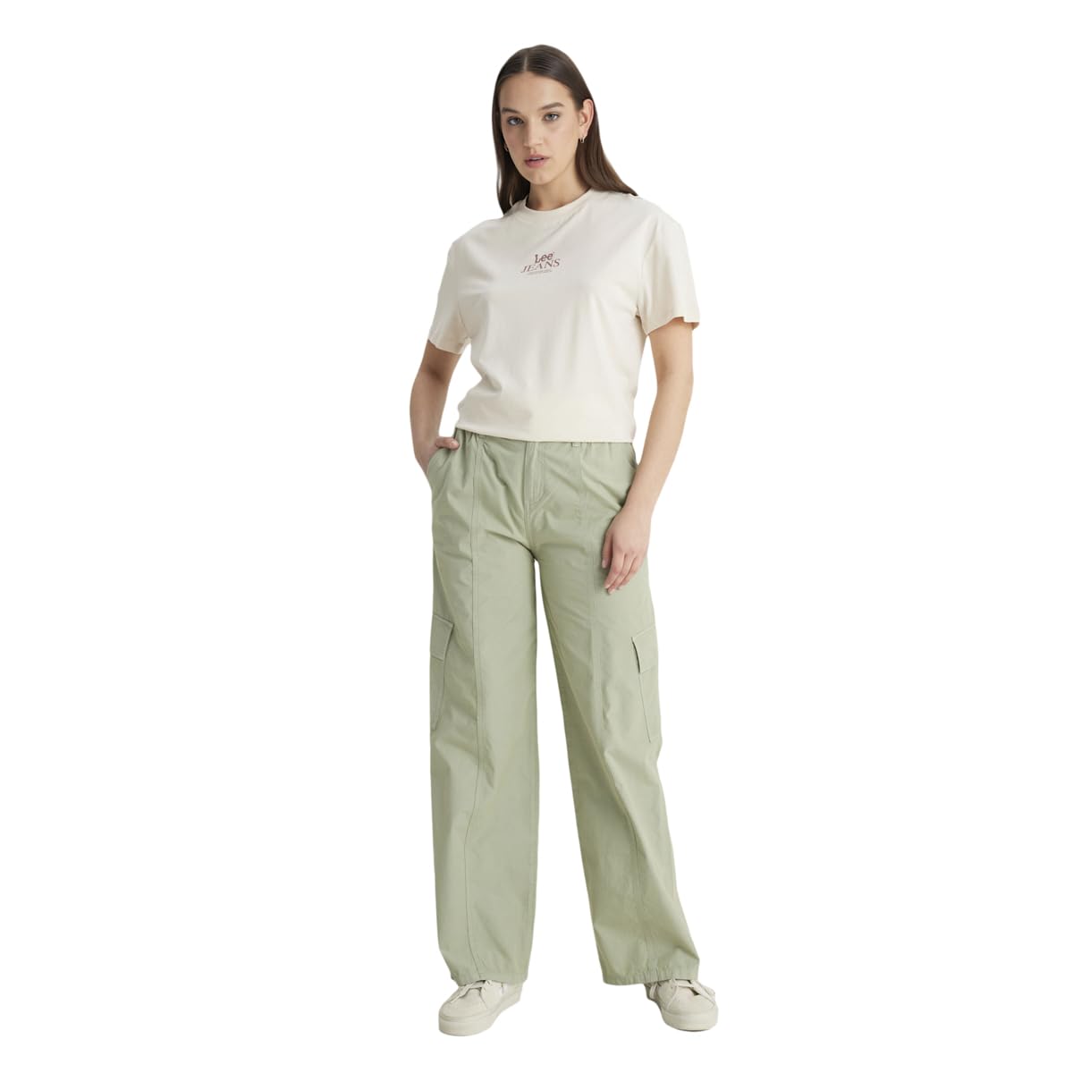 Cargo Non Denim Pantolon Pantolon Kadın