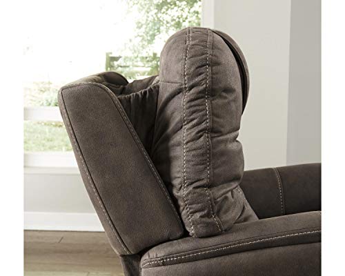 Signature Design By Ashley Ballister Contemporary Power Lift Recliner, Brown #TOP5