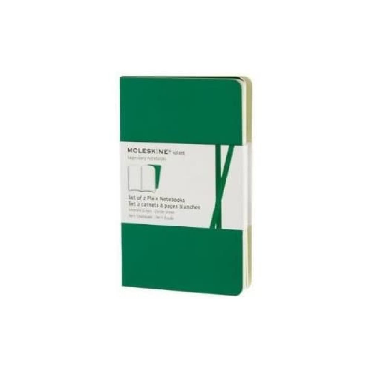 Moleskine Volant Pocket Plain Emerald Green 2-Set
