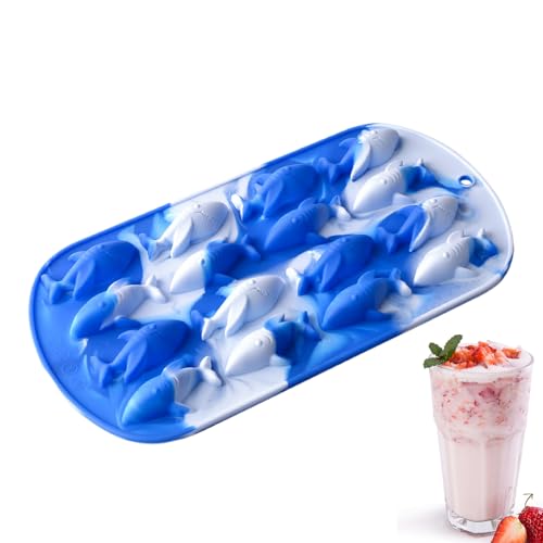 Molde de Hielo, Molde Para Hielos En 3D Con Forma De, Molde Reutilizable Flexible para Hogar Camping Bebidas