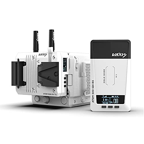 Vaxis Atom 600KV Wireless Transmission Kit for RED Komodo SDI/HDMI Loop Out 600ft Transmission Range 0.08s Ultra-Low Latency 1080P HD