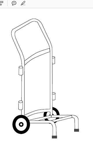 Náyade System Street Cleaning Cart-Eco - Carro de Limpieza viaria + Cubo y Tapa 100 Lt.